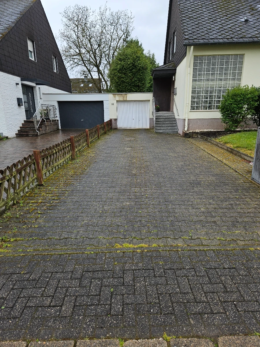 nettoyage des pavés